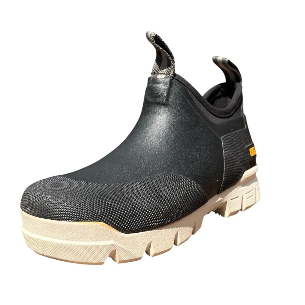 CAT Stormers Slip-on Black Rubber Shoes NWOT